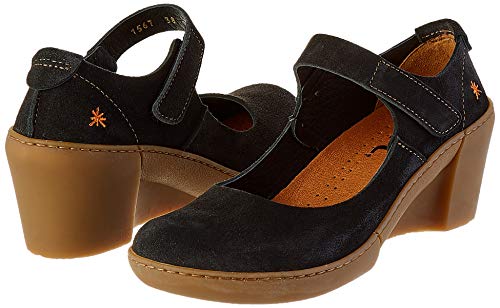 Art Rotterdam, Zapatos de tacón con Punta Cerrada Mujer, Negro (Black Black), 38 EU