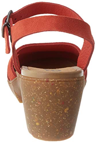 Art Rotterdam, Zapatos de tacón con Punta Cerrada Mujer, Rojo (Coral Coral), 39 EU