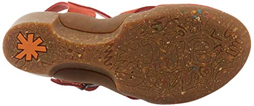 Art Rotterdam, Zapatos de tacón con Punta Cerrada Mujer, Rojo (Coral Coral), 39 EU