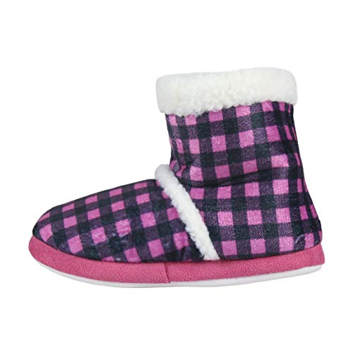 Artesania Cerda Zapatillas de Casa Bota LOL, Botas Niña, Rosa (Rosa C07), 32