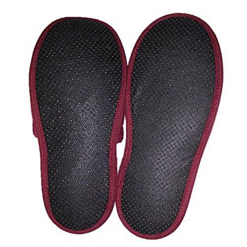 Arus - Zapatillas de baño (2 Pares), Talla: 43/46 EU, Burdeos