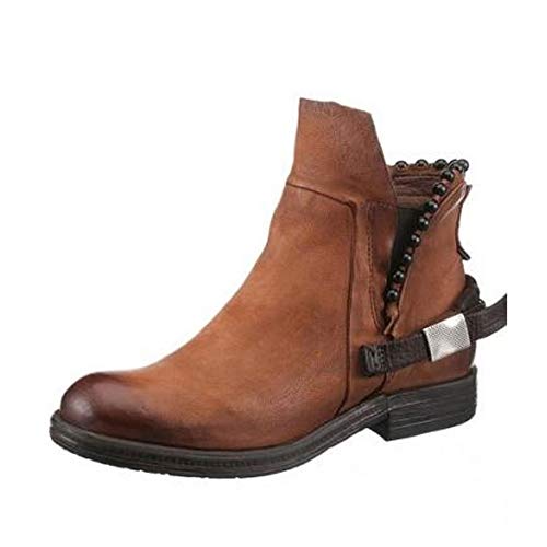 A.S.98 Airstep - Botines de piel para mujer, color marrón, color, talla 36 EU