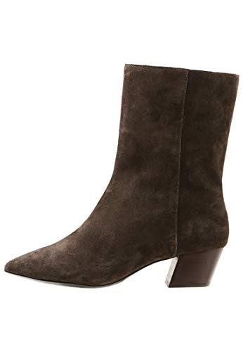 Ash Botines Carla de ante para mujer, color Verde, talla 37 EU