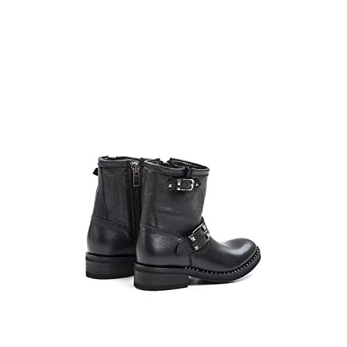 ASH - Soho Black Ash Mexican Boots - SOHO002-36