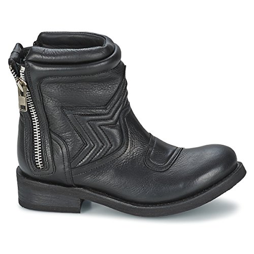 ASH Texas Botines/Low Boots Mujeres Negro - 37 - Botas de caña Baja