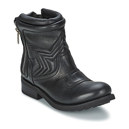 ASH Texas Botines/Low Boots Mujeres Negro - 37 - Botas de caña Baja