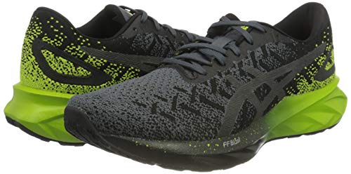 ASICS Dynablast, Zapatillas Hombre, Black/Lime Zest, 40.5 EU