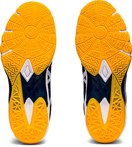 Asics Gel-Blade 7, Indoor Court Shoe Mujer, French Blue/Lilac Opal, 42.5 EU