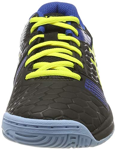 Asics Gel-Blast 7 GS, Zapatillas de Balonmano Unisex Niños, Negro (Black/Sour Yuzu 003), 32.5 EU