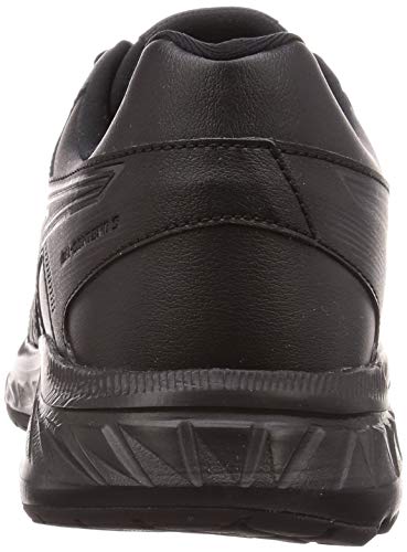 Asics Gel-Contend 5 SL, Walking Shoe Hombre, Negro, 43.5 EU