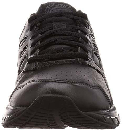 Asics Gel-Contend 5 SL, Walking Shoe Hombre, Negro, 43.5 EU