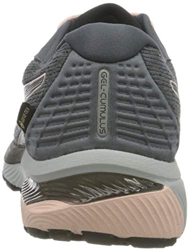 Asics Gel-Cumulus 22 G-TX, Road Running Shoe Mujer, Carrier Grey/Ginger Peach, 37 1/3 EU