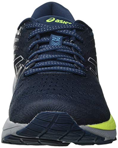 Asics Gel-Cumulus 22, Road Running Shoe Hombre, French Blue/Black, 42.5 EU