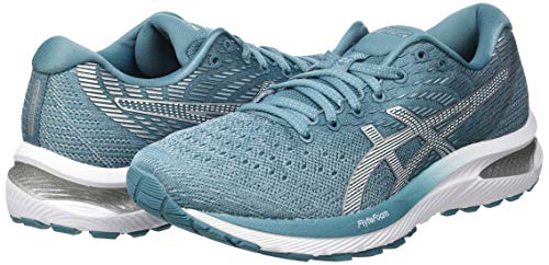 Asics Gel-Cumulus 22, Road Running Shoe Mujer, Smoke Blue/White, 39 EU