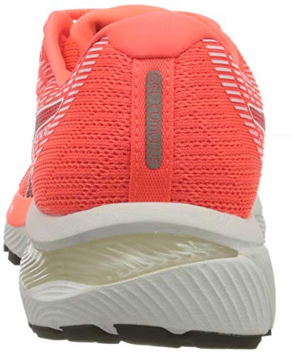 Asics Gel-Cumulus 22 Tokyo, Road Running Shoe Mujer, Sunrise Red/Black, 38 EU