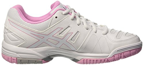 Asics Gel-Dedicate 4 W, Zapatillas de Tenis Mujer, Multicolor (White/Cotton Candy/Plum), 40.5 EU