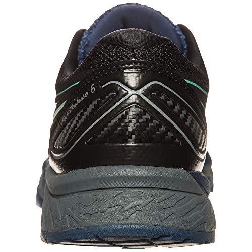 Asics Gel-Fujitrabuco 6 Trail, Zapatillas de Running para Mujer, Azul (Insignia Blue/Black/Ice Green), 37.5 EU