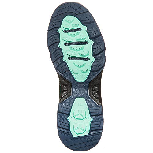 Asics Gel-Fujitrabuco 6 Trail, Zapatillas de Running para Mujer, Azul (Insignia Blue/Black/Ice Green), 37.5 EU