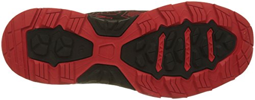 Asics Gel Fujitrabuco 6, Zapatillas de Running para Asfalto Hombre, Rojo (Black/Fiery Red/Black 9023), 43.5 EU