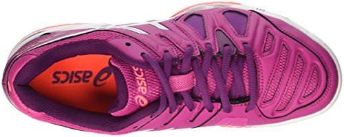 Asics Gel-Game 5 W, Zapatillas de Tenis Mujer, Multicolor (Berry/White/Plum), 37.5 EU