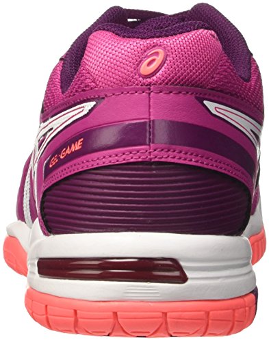 Asics Gel-Game 5 W, Zapatillas de Tenis Mujer, Multicolor (Berry/White/Plum), 37.5 EU