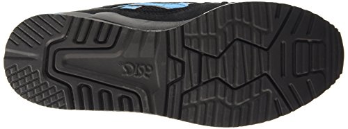 ASICS - Gel-Lyte III, Zapatillas Unisex Adulto, Negro (Black/Atomic Blue 9039), 43 EU