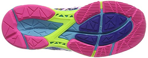 ASICS - Gel-noosa Tri 11, Zapatillas de Running Mujer, Azul (Asics Blue/White/Hot Pink 4301), 40 EU