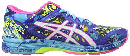 ASICS - Gel-noosa Tri 11, Zapatillas de Running Mujer, Azul (Asics Blue/White/Hot Pink 4301), 40 EU