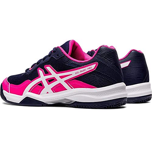 Asics Gel-Padel Pro 4, Walking Shoe Unisex Adulto, Peacoat/White, 32/32.5 EU