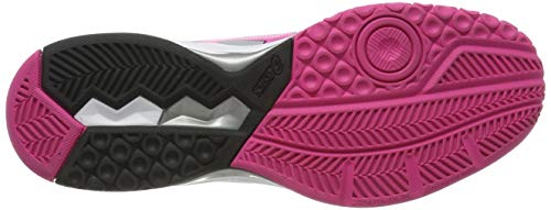Asics Gel-Rocket 8, Zapatos de Voleibol Mujer, Gris (Mid Grey/Pink GLO 020), 39.5 EU