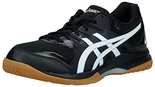 Asics Gel-Rocket 9, Zapatilla para Deportes Hombre, Noir Blanc, 42.5 EU