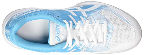 Asics Gel-Rocket 9, Zapatillas de Deporte Interior Mujer, Blanc Bleu Ciel, 40 EU
