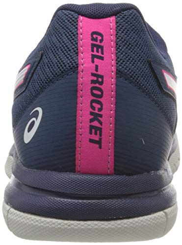 Asics Gel-Rocket 9, Zapatillas de Deporte Interior Mujer, Chaquetón/Blanco, 38 EU