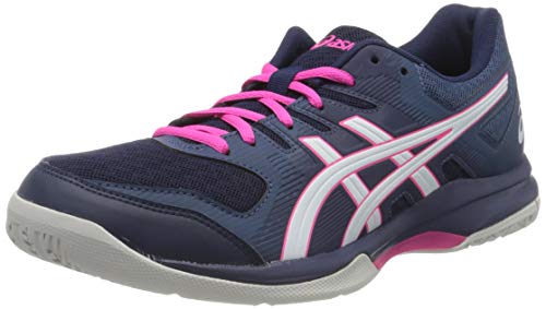 Asics Gel-Rocket 9, Zapatillas de Deporte Interior Mujer, Chaquetón/Blanco, 38 EU