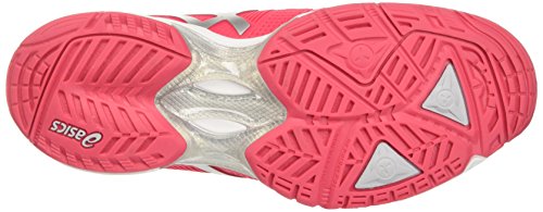 Asics Gel-Solution Speed 3, Zapatillas de Tenis Mujer, Multicolor (Rouge Red/Silver/White), 37 EU