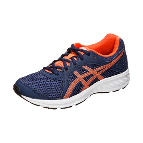 Asics Jolt 2 GS, Zapatillas de Running Unisex Niños, Azul (Indigo Blue/Nova Orange 404), 35.5 EU