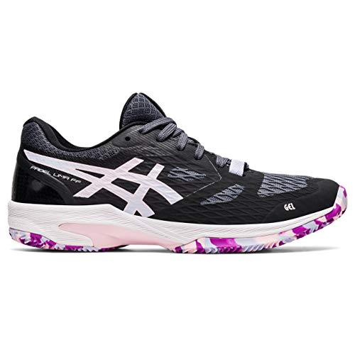 Asics Padel Lima FF, Indoor Court Shoe Mujer, Black/Lilac Opal, 40.5 EU