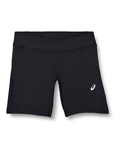 ASICS Silver Sprinter Pantalón, Negro, XS para Mujer