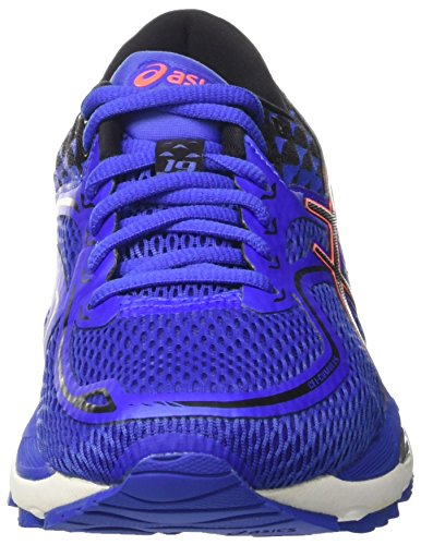 Asics T7B8N4890, Zapatillas de Running Mujer, Morado (Blue Purple/Black/Flash Coral), 38 EU