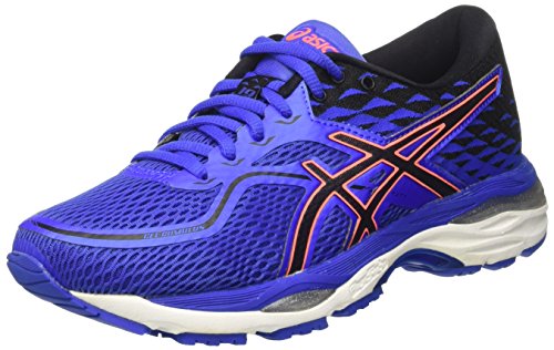 Asics T7B8N4890, Zapatillas de Running Mujer, Morado (Blue Purple/Black/Flash Coral), 38 EU