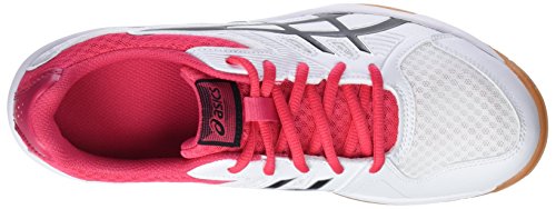 Asics Upcourt 3, Zapatillas de Deporte para Mujer, Blanco (White/Pixel Rosa), 40 EU