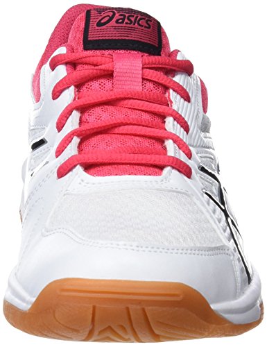 Asics Upcourt 3, Zapatillas de Deporte para Mujer, Blanco (White/Pixel Rosa), 40 EU