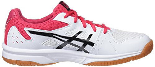 Asics Upcourt 3, Zapatillas de Deporte para Mujer, Blanco (White/Pixel Rosa), 40 EU