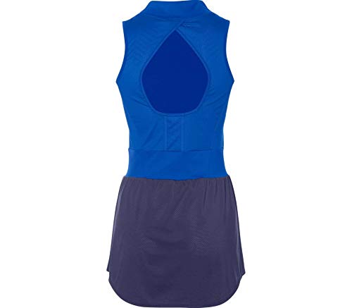 Asics Vestido de Mujer Gel-Cool Azul Oscuro, XS Ropa Exterior
