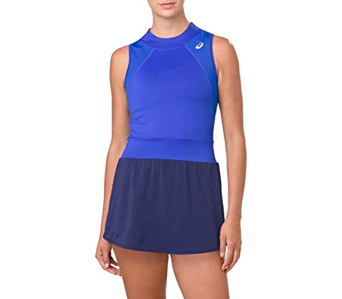 Asics Vestido de Mujer Gel-Cool Azul Oscuro, XS Ropa Exterior