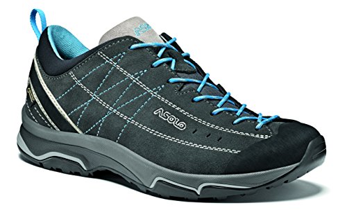 Asolo Nucleon Gv Ml Zapatos Mujer, Multicolor (Grey (Graphite / Silver / Cyan Blue), 37 1/2 EU