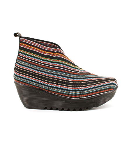 B M BERNIE MEV NEW YORK Maile Fashion Boot - Maile es un botín de cuña para Mujer, Multicolor (Multi Mix), 38 EU