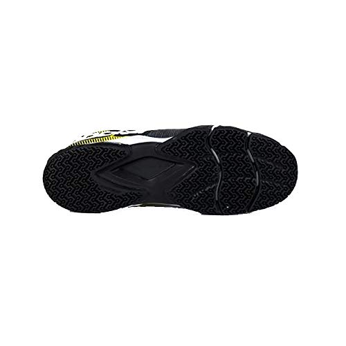 BABOLAT MOVEA Men, Zapatillas de Tenis Hombre, Black/Fluo Yellow, 43 EU