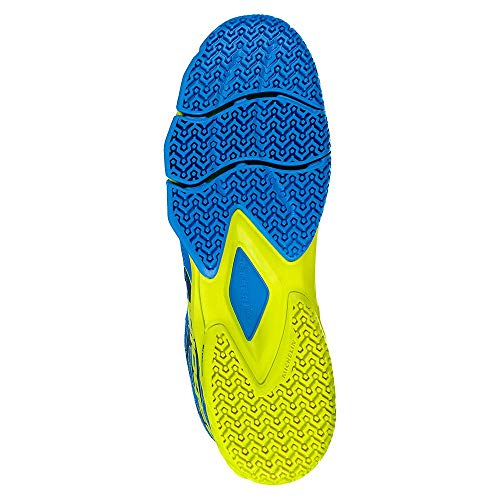 BABOLAT PULSA Men, Zapatillas de Tenis Hombre, Blue Aster/Sulphur Spring, 40.5 EU