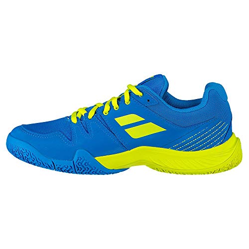 BABOLAT PULSA Men, Zapatillas de Tenis Hombre, Blue Aster/Sulphur Spring, 40.5 EU